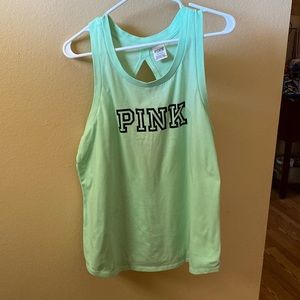 Victoria’s Secret large tank top. Good to work out in or just lounge around in.